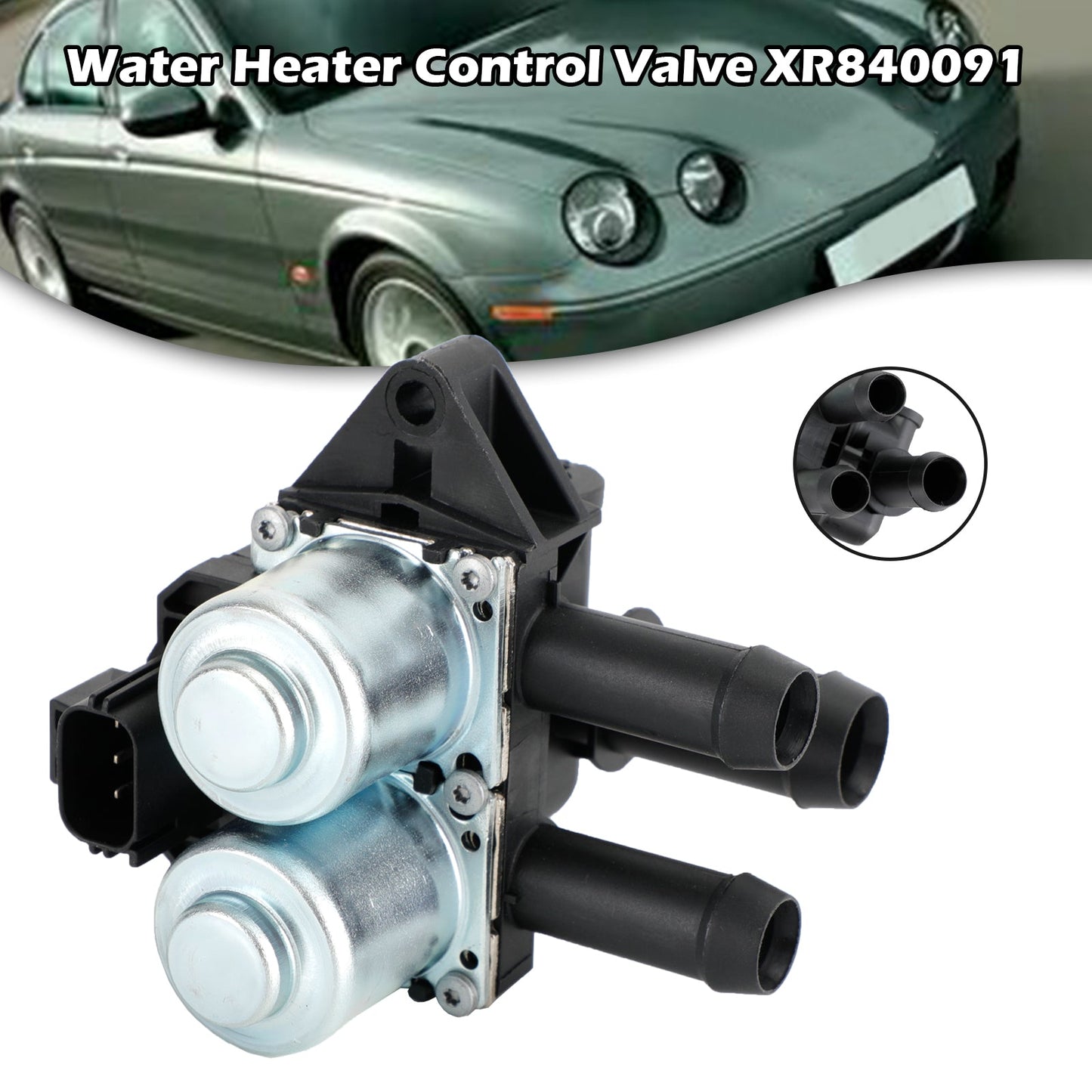 Water Heater Control Valve XR840091 For Jaguar S-type 2.5 3.0 Petrol 2002-2008