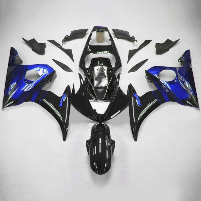 2005 Yamaha YZF 600 R6 Injection Fairing Kit Bodywork Plastic ABS #121