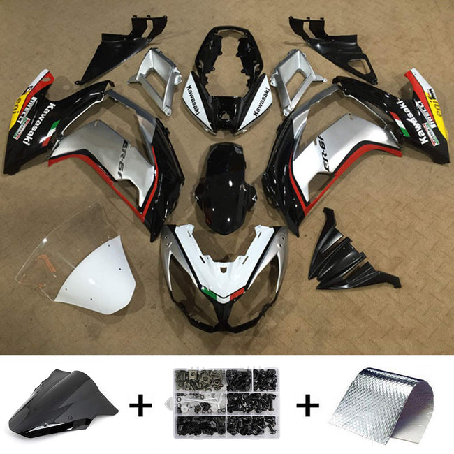 2012-2016 Kawasaki ER6F Ninja650 Amotopart Injection Fairing Kit Bodywork Plastic ABS #122