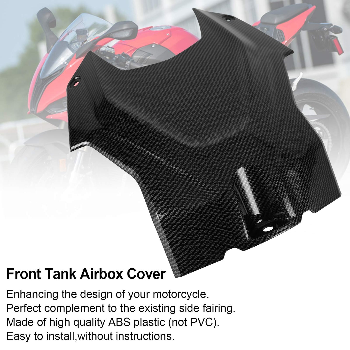 Carbon Front Tank Airbox Cover Fairing For BMW S1000RR S 1000RR 2019 2020