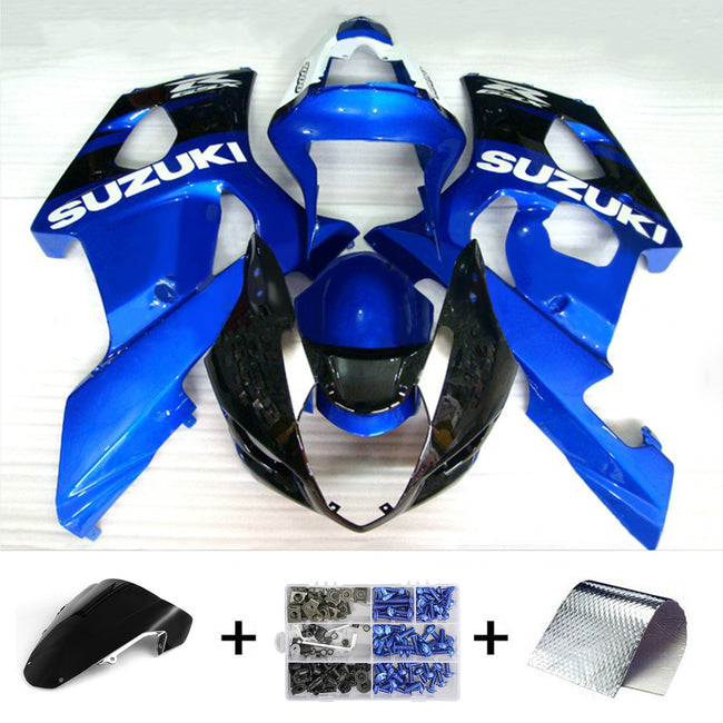 2003-2004 Suzuki GSXR1000 K3 Injection Fairing Kit Bodywork Plastic ABS#129