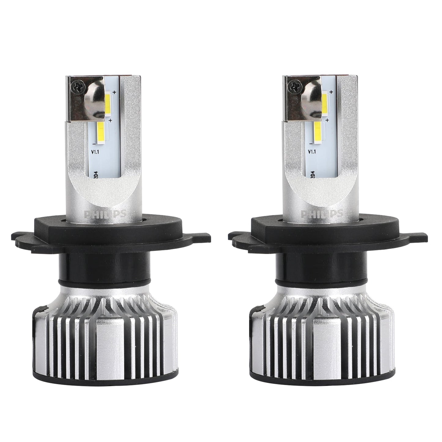 For Philips H4 Led Ultinon Essential Car White Headlight Bulbs 6500K 21W 2Pcs