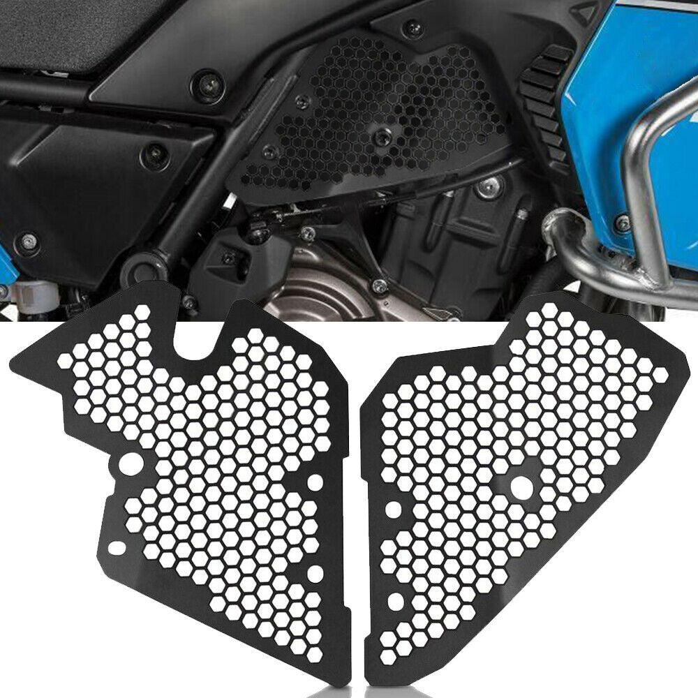 Motorcycal Engine Guard Cover Protector Metal For Yamaha Tenere 700 Black