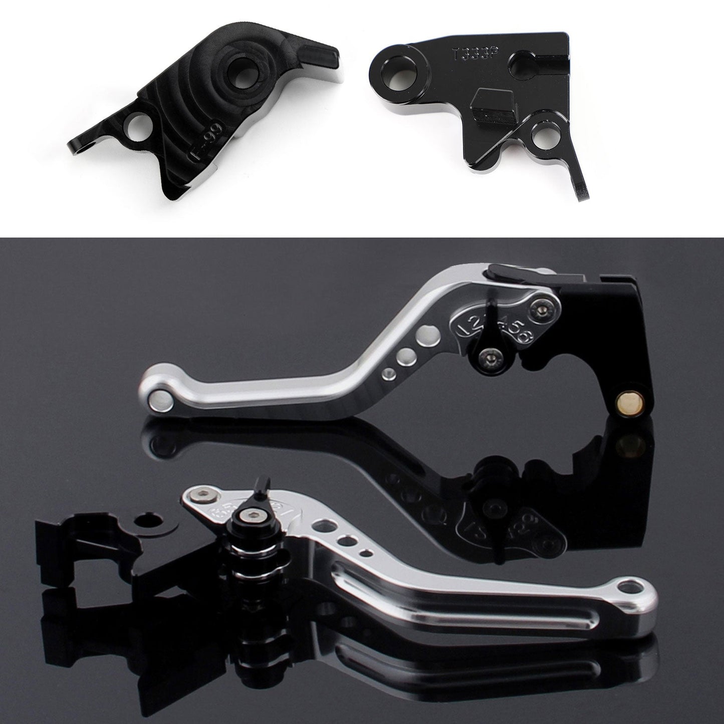 Short Clutch Brake Lever fit for Speed Triple R 2016-2018 Tiger 1050 Scrambler