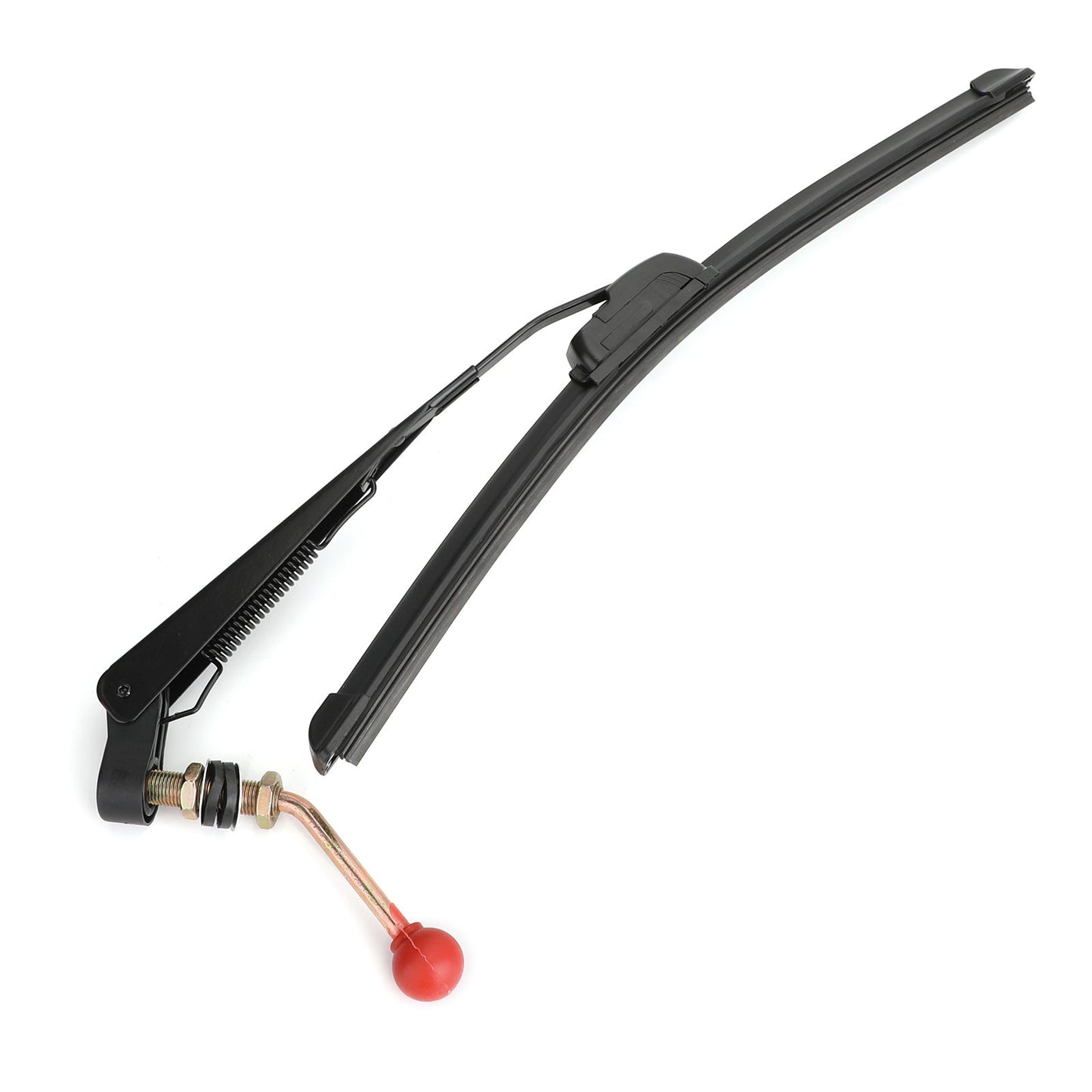 UTV Manual Hand Operated Windshield Wiper Rubber Blade for Can am Polaris Ranger