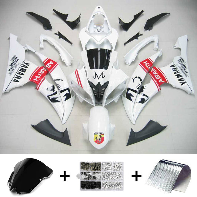 2008-2016 Yamaha YZF 600 R6 Injection Fairing Kit Bodywork Plastic ABS #134