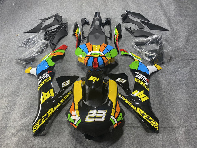 2015-2019 Yamaha YZF 1000 R1 Injection Fairing Kit Bodywork Plastic ABS #128