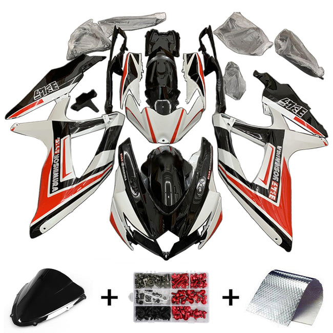 2008-2010 Suzuki GSXR 600/750 K8 Fairing Kit Bodywork Plastic ABS