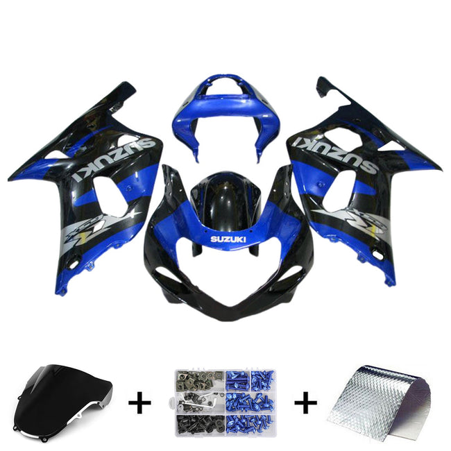 2000-2002 Suzuki GSXR1000 K1 K2 Fairing Kit Bodywork Plastic ABS