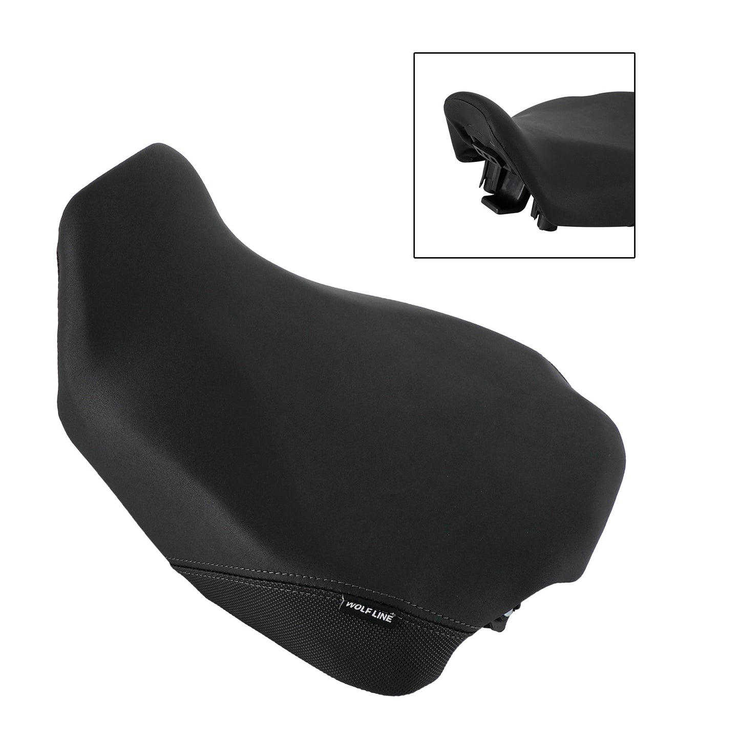 Rider Passenger Seat Front Rear Cushion Black A Fit For Honda Cb Cbr 650R 19-23