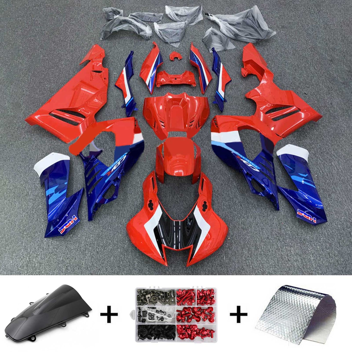 2020-2023 Honda CBR1000RR-R Injection Fairing Kit Bodywork Plastic ABS#122