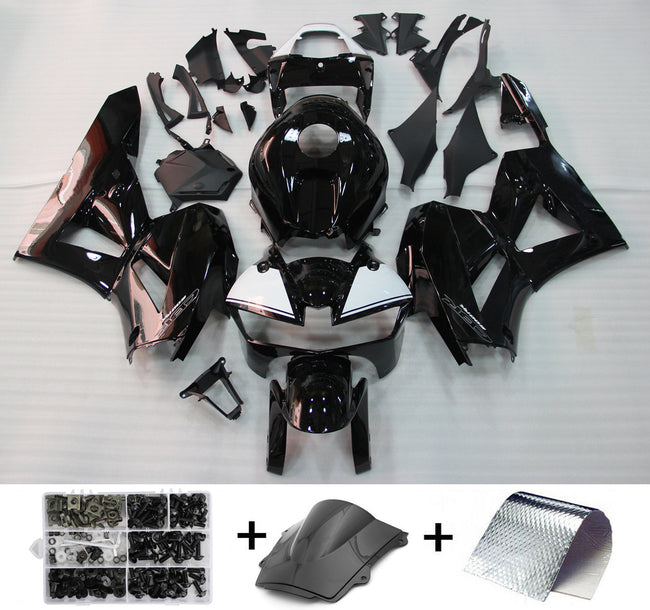 2013-2021 Honda CBR600RR Gloss Black Amotopart Fairing Kit