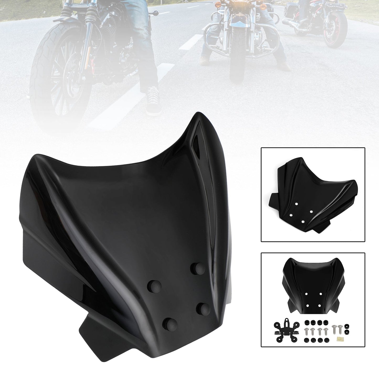 ABS Motorcycle Windshield WindScreen fit for Benelli 502 C 2019-2021