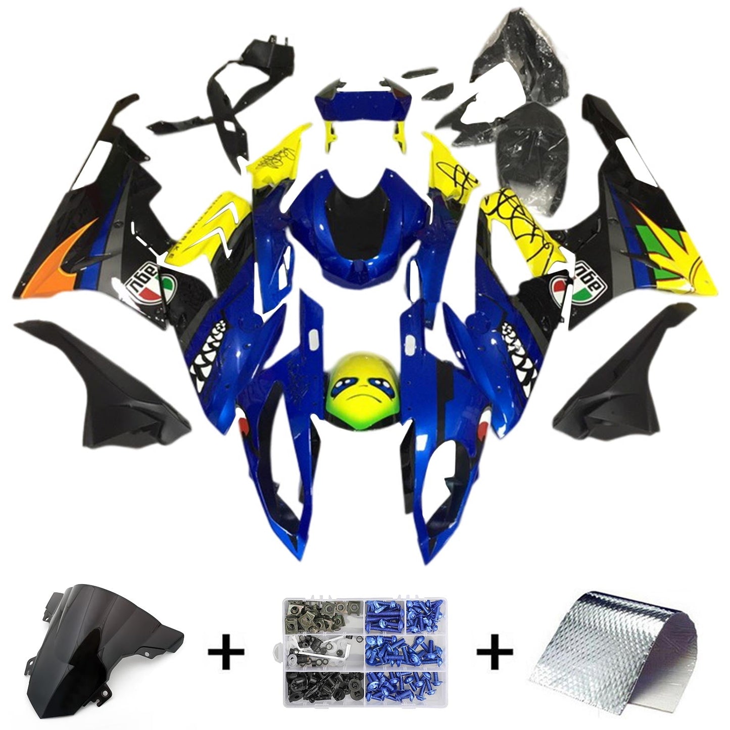 2015-2016 BMW S1000RR Fairing Kit Bodywork Plastic ABS