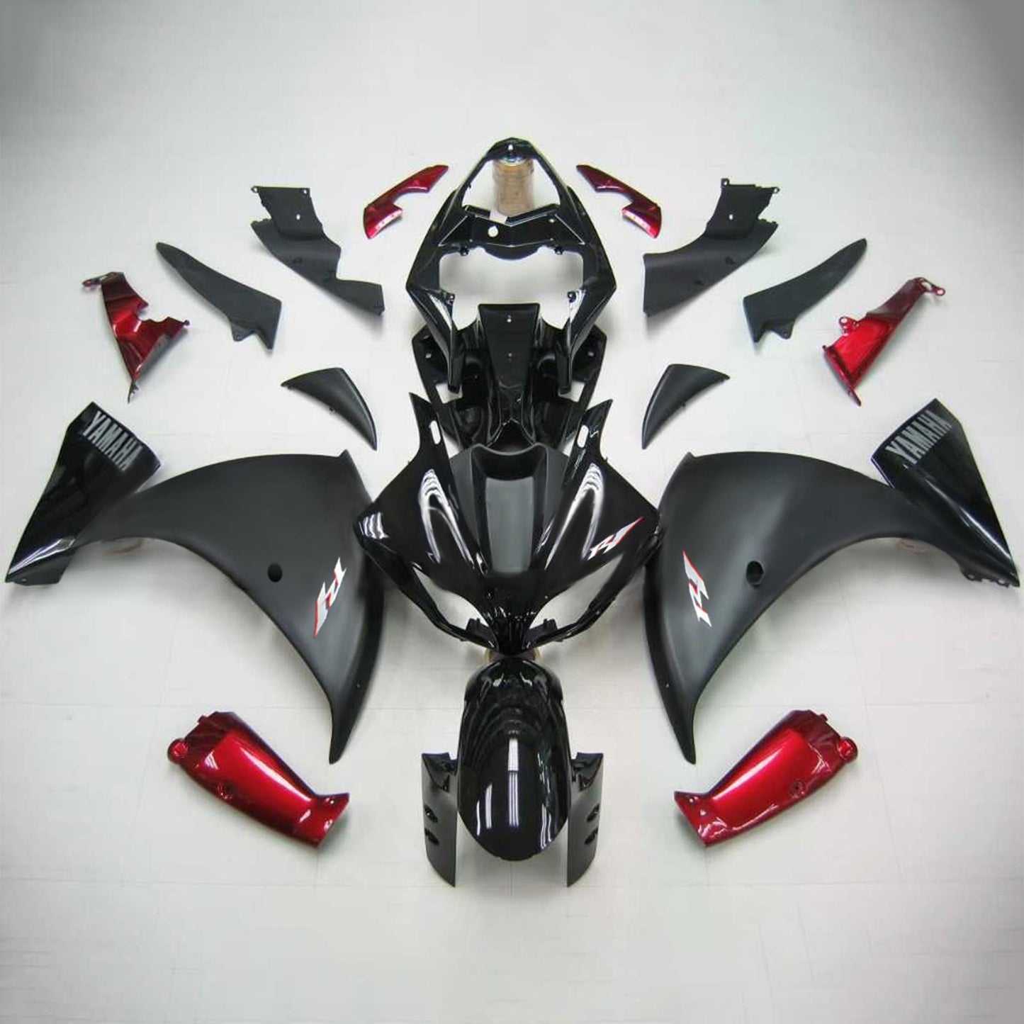 2009-2011 Yamaha YZF 1000 R1 Amotopart Injection Fairing Kit Bodywork Plastic ABS #132