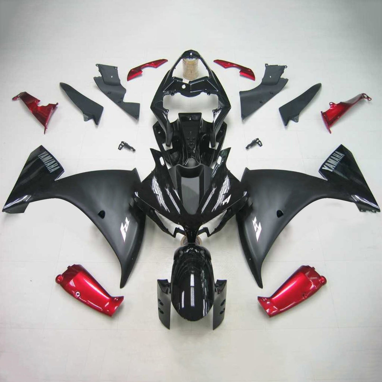 2012-2014 Yamaha YZF 1000 R1 Amotopart Injection Fairing Kit Bodywork Plastic ABS #110