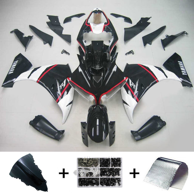 2012-2014 Yamaha YZF 1000 R1 Amotopart Injection Fairing Kit Bodywork Plastic ABS #113