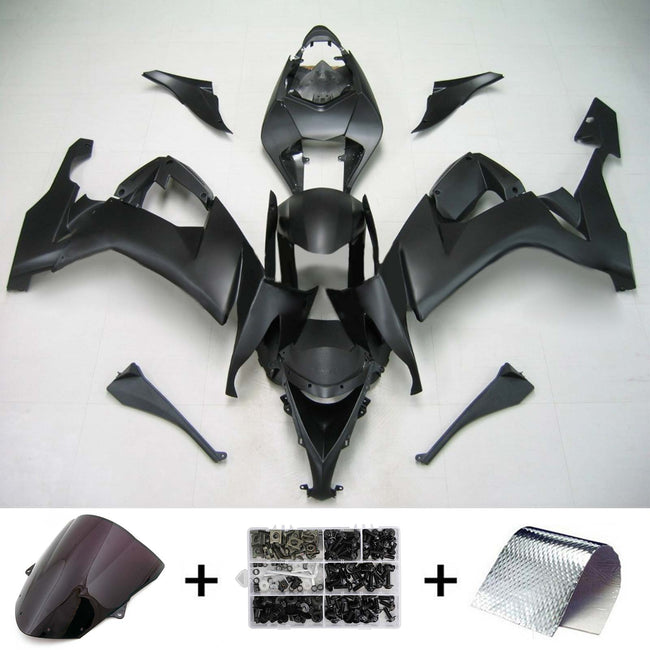 2008-2010 Kawasaki ZX10R Amotopart Injection Fairing Kit Bodywork Plastic ABS #113