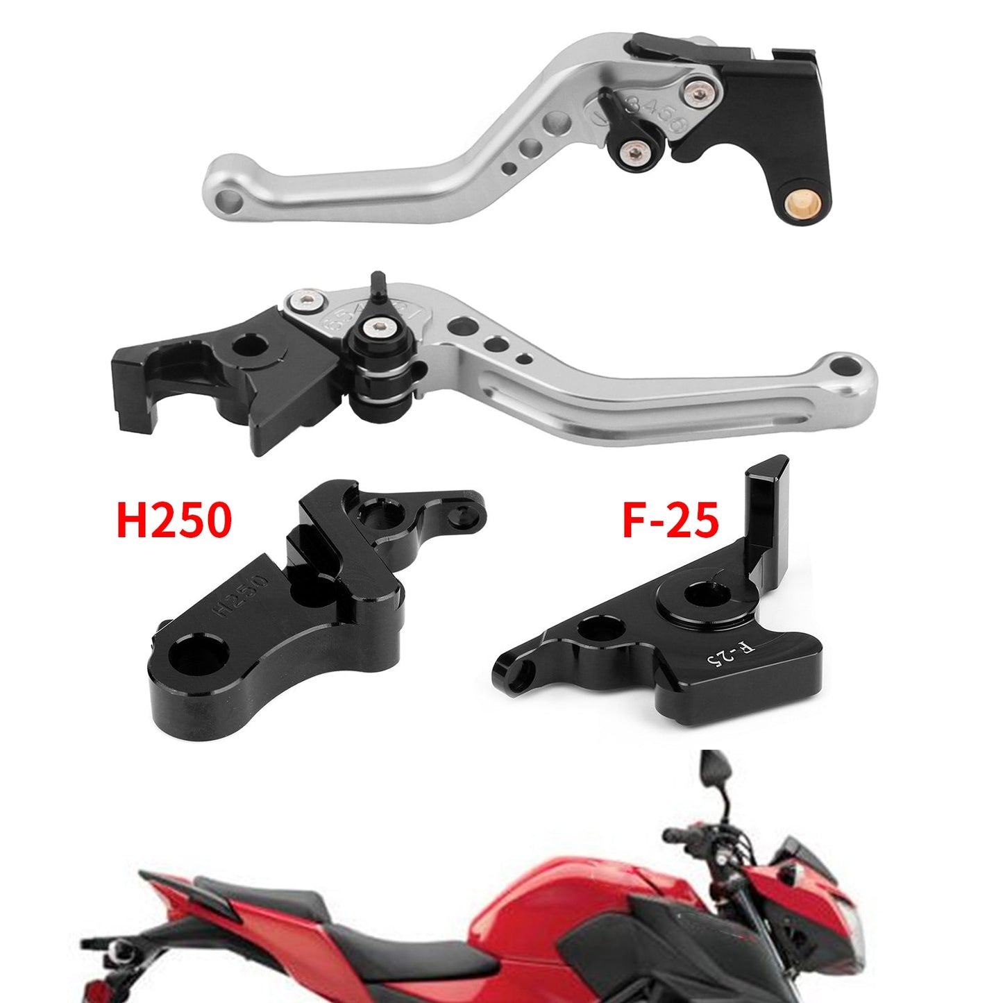 Short Clutch Brake Lever For Honda CBR500R/F/X 13-18 CB300R/F/FA 14-18