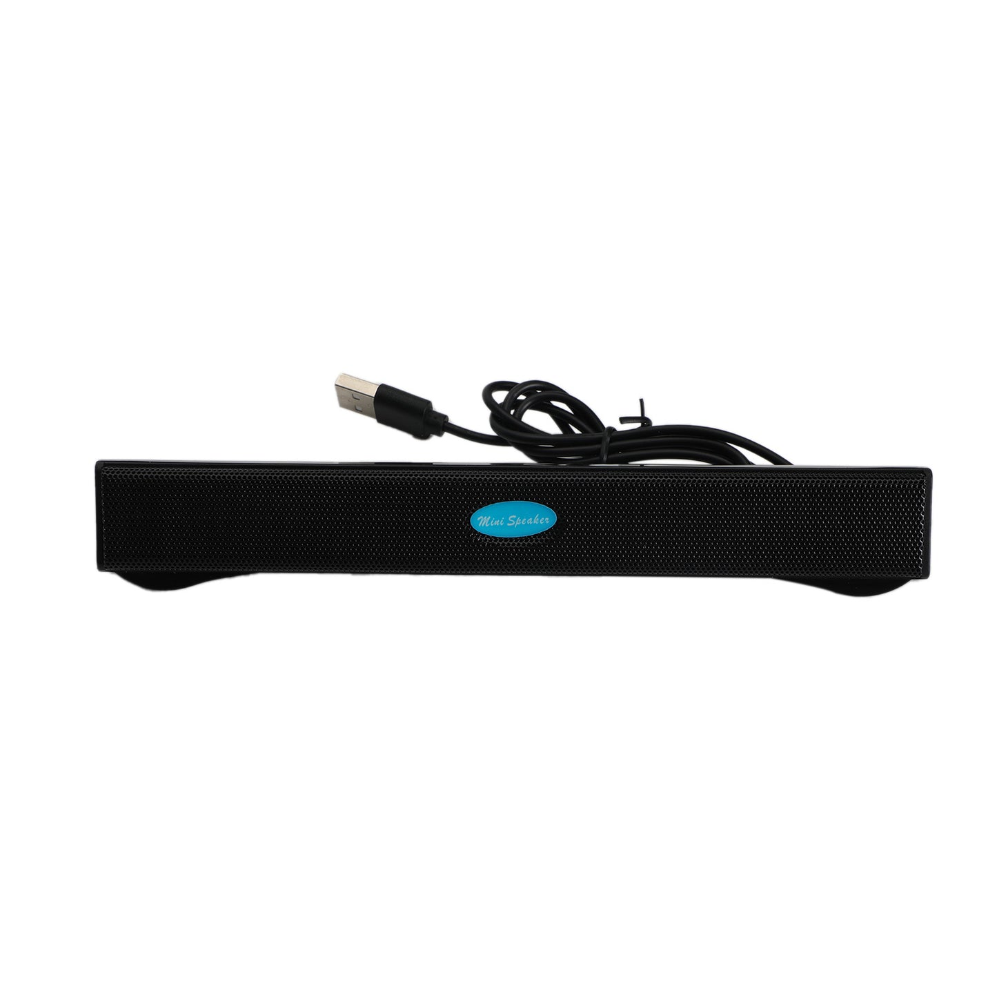 Wired USB Computer Speakers Mini Stereo Sound Bar for Desktop PC Laptop Black