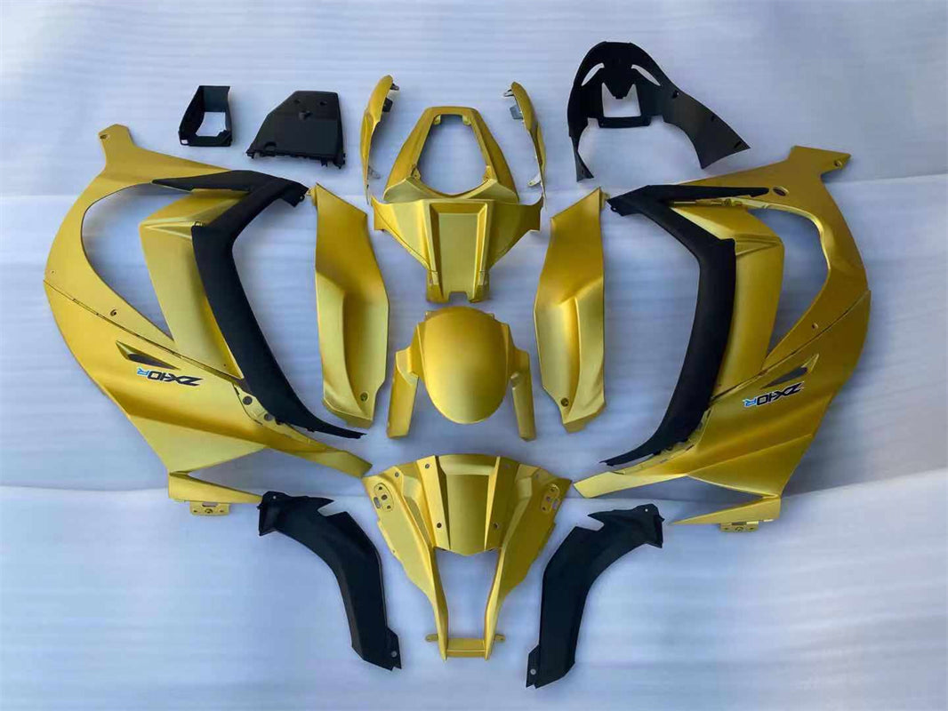 2011-2015 Kawasaki ZX10R Injection Fairing Kit Bodywork Plastic ABS #129