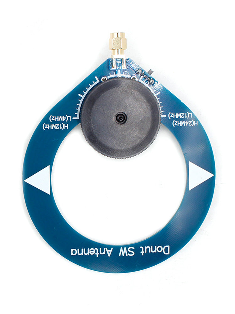 Donut Blue SW Mini Loop Antenna for Malahiteam DSP DSP2 HF Shortwave Antenna