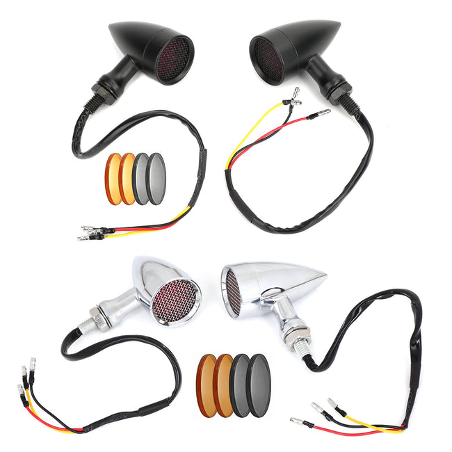 M10 Universal Motorcycle Turn Signal Light Indicators Blinker Lamp
