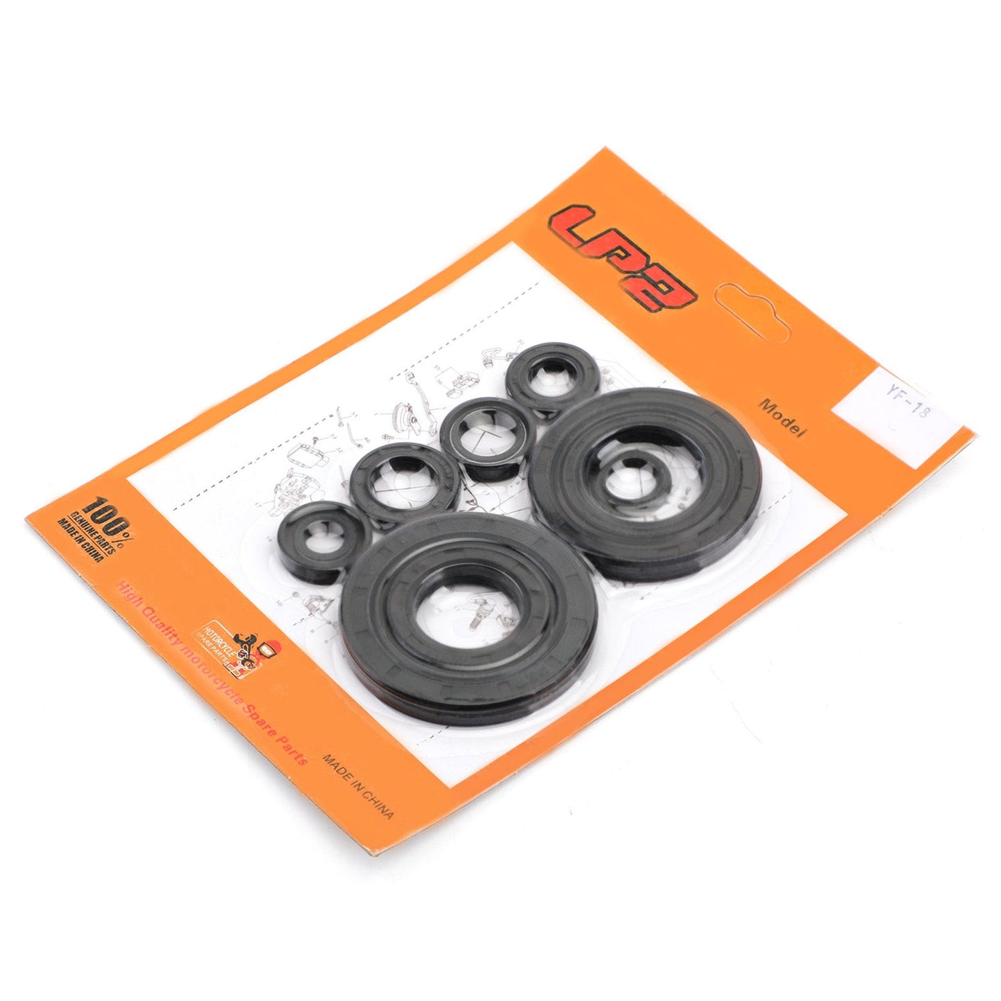 9pcs Engine Oil Seal Kit Set for Honda CRF250R 2010-2017 crf250r CRF-250R