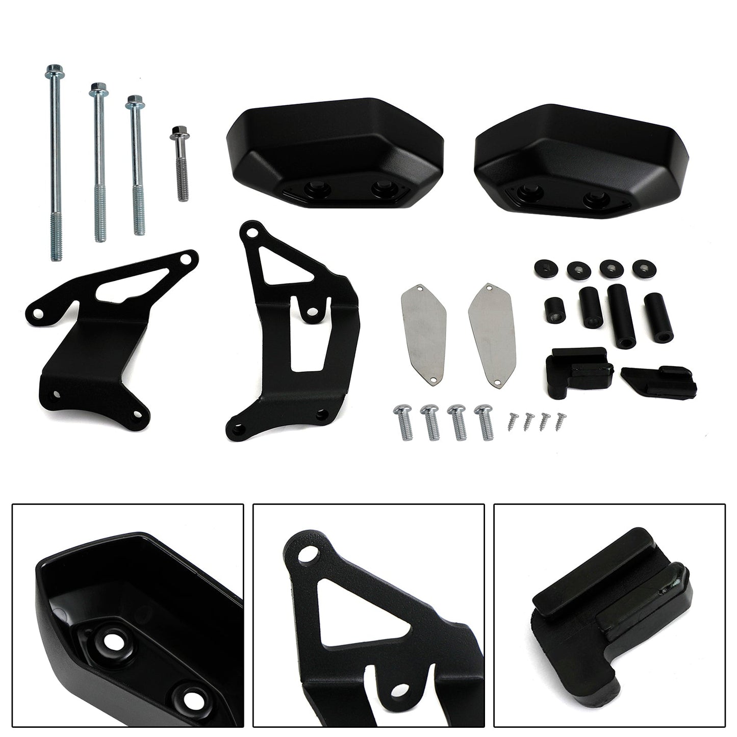 YAMAHA YZF R15 V4 2021-2023 Plastic Engine Protector Covers Slider Carbon