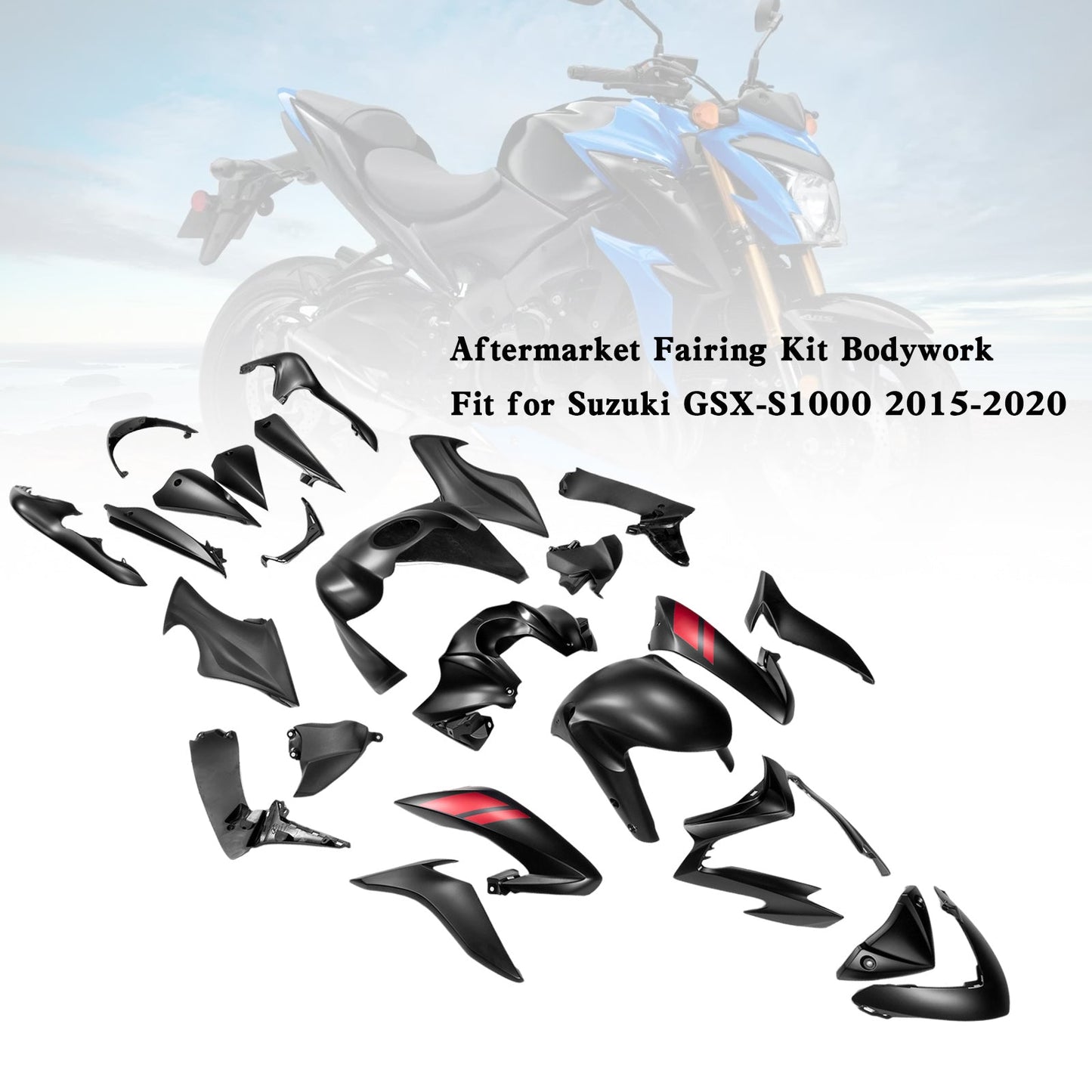 2015-2020 Suzuki GSX-S 1000 Plastic Bodywork Fairing Kit