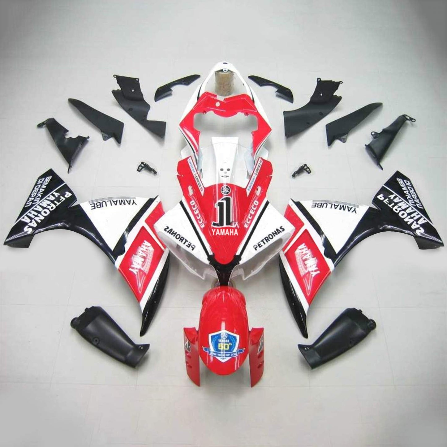 2012-2014 Yamaha YZF 1000 R1 Amotopart Injection Fairing Kit Bodywork Plastic ABS #102