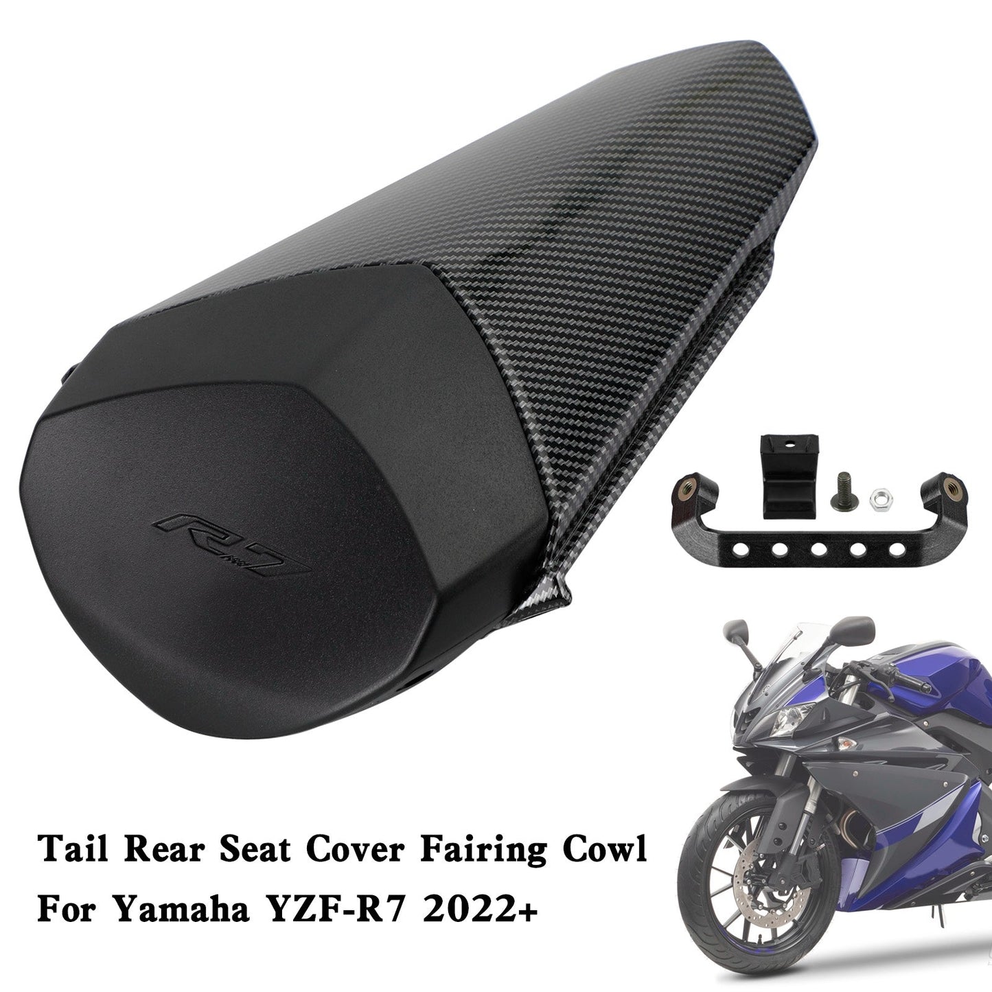 2022-2023 YAMAHA YZF-R7 YZF R7 Tail Rear Seat Cover Fairing Cowl