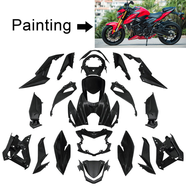 2007-2009 Kawasaki Z1000 Amotopart Injection Fairing Kit Bodywork Plastic ABS #102