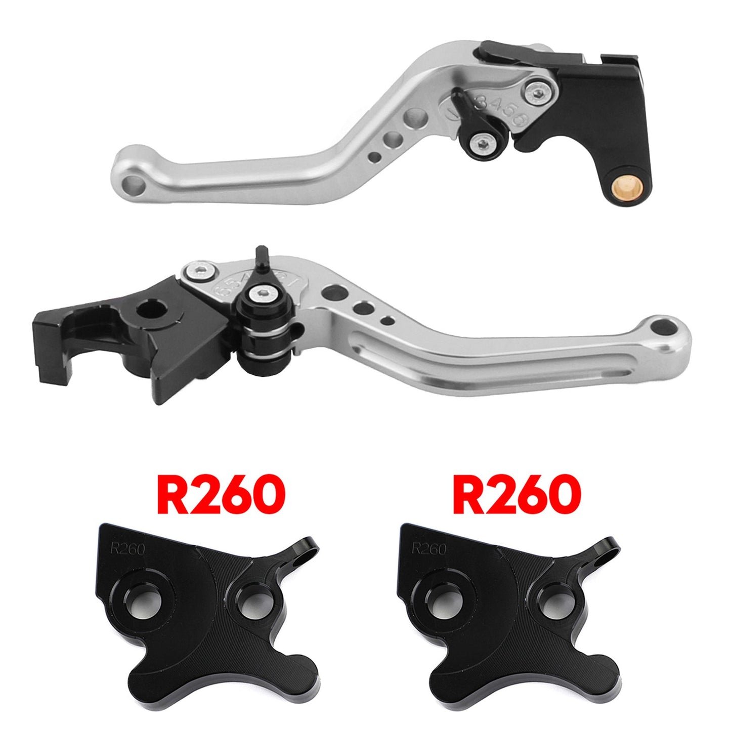 Motorcycle Short Clutch Brake Lever fit for VESPA GTS 300 Super