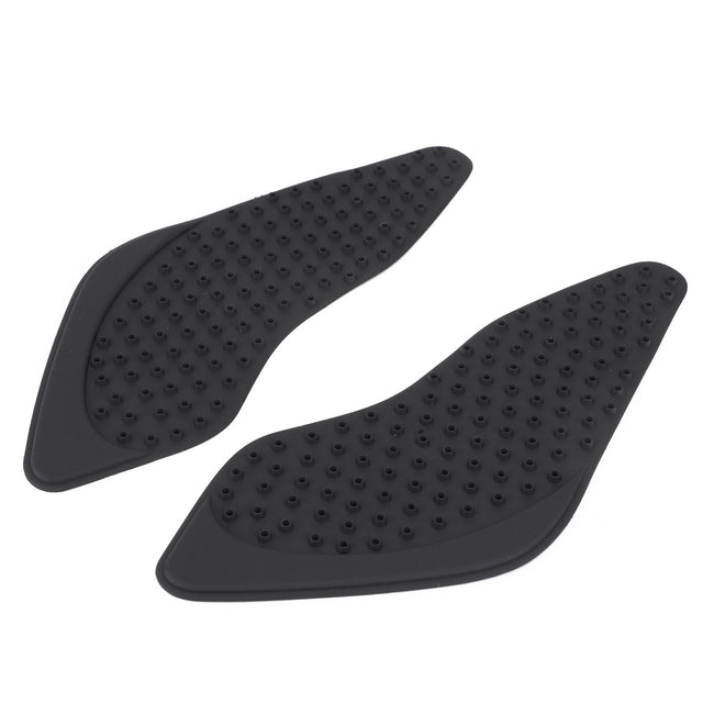 2X Side Tankpad Fuel Tank Protector Fit For Honda Cb400 Vtec 92-18 Rubber Black