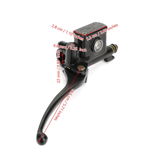 7/8" Right Brake Master Cylinder Handlebar For GY6 50cc-250cc Scooter Dirt Bike