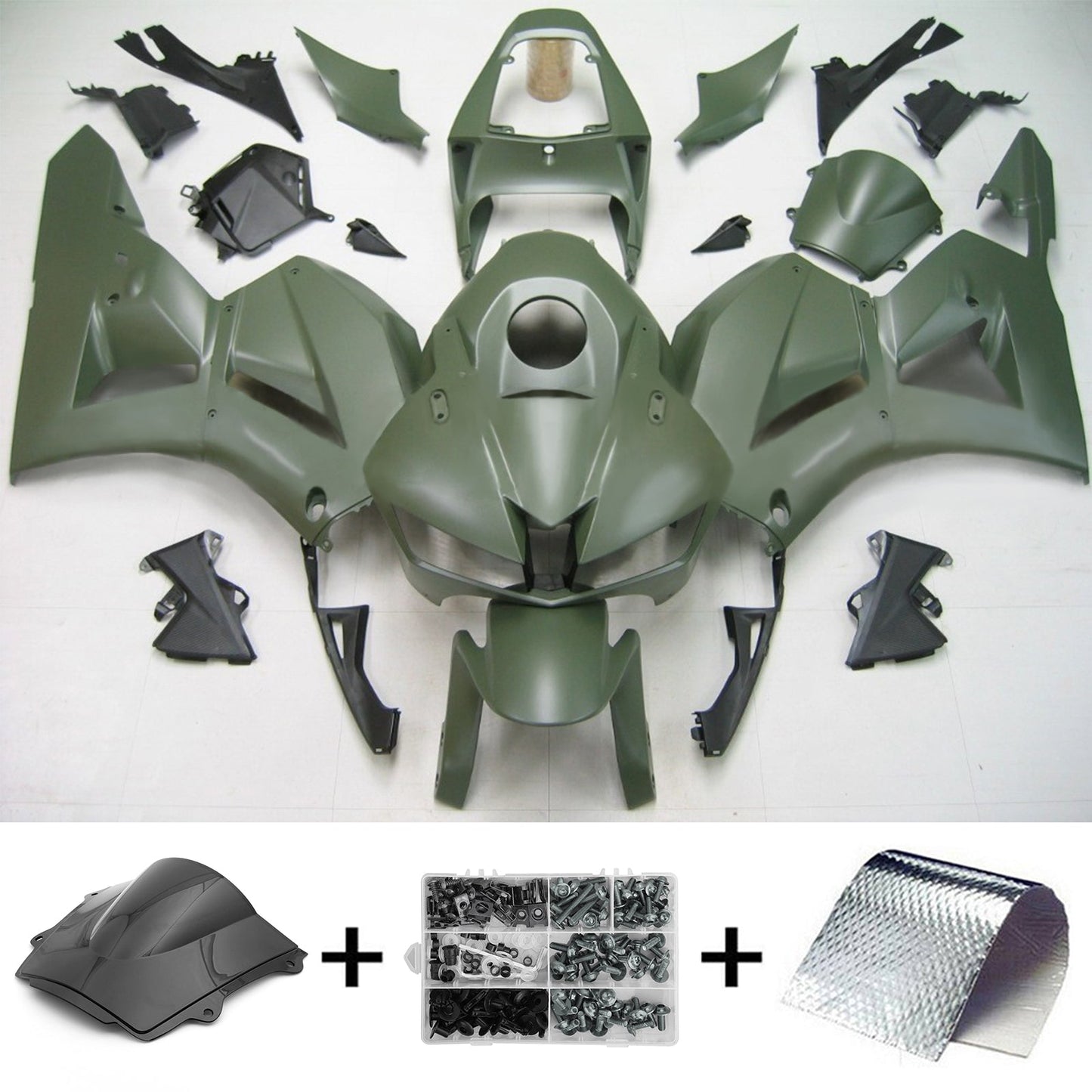 2013-2023 Honda CBR600RR F5 Injection Fairing Kit Bodywork Plastic ABS #101