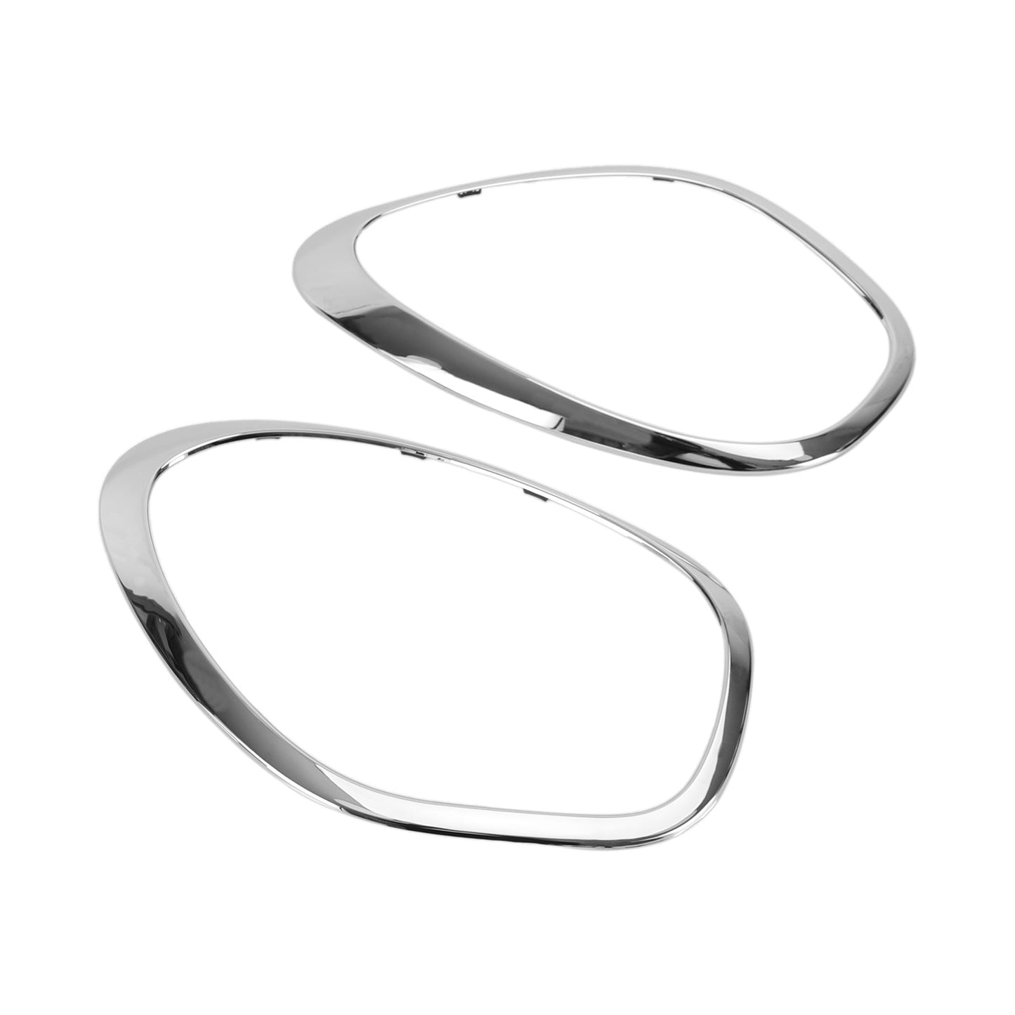 2011-2016 Mini Cooper R60 Countryman Headlight Trim Ring Bezels Chrome 2pcs