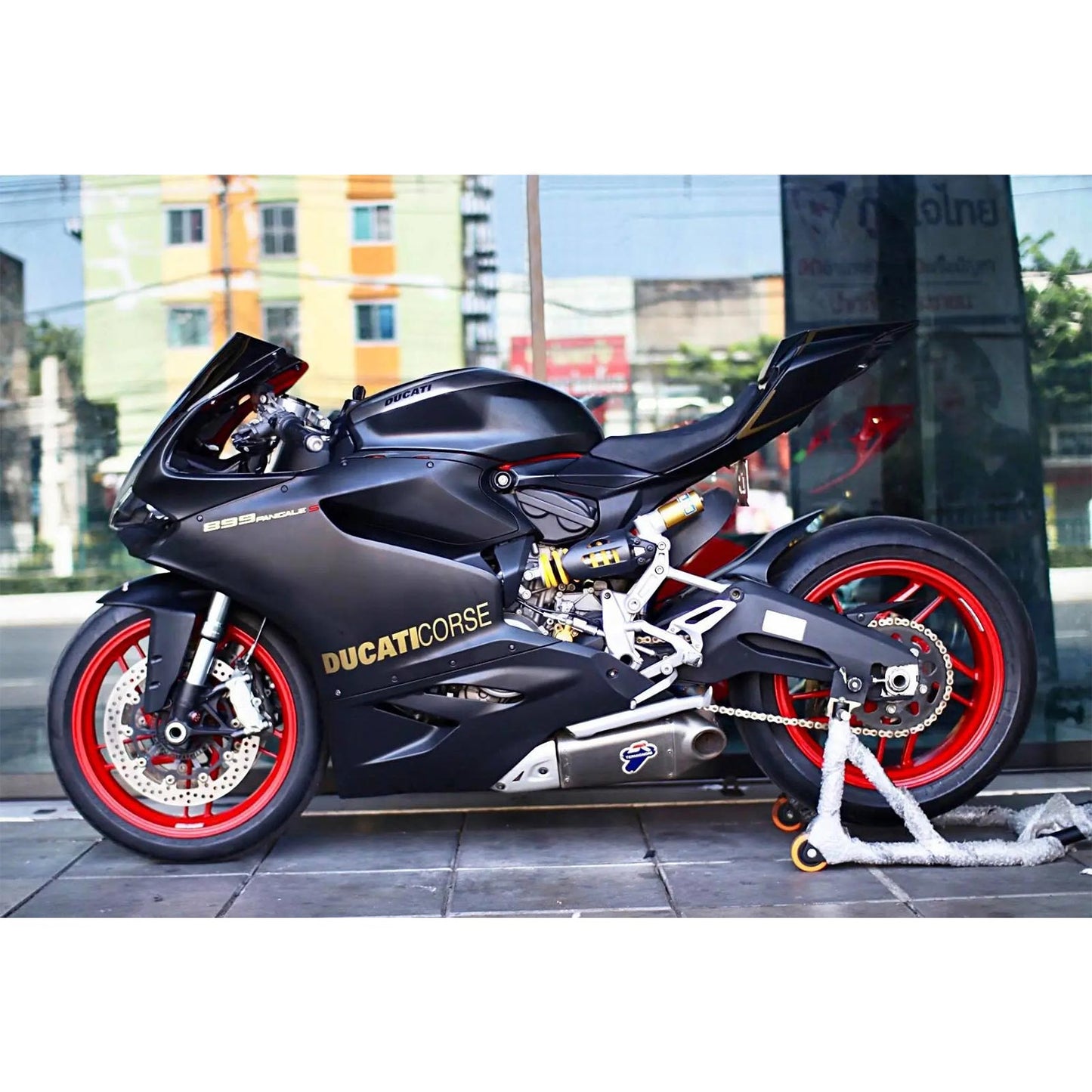 2012-2015 Ducati 1199 899 Injection Fairing Kit Bodywork Plastic ABS#109
