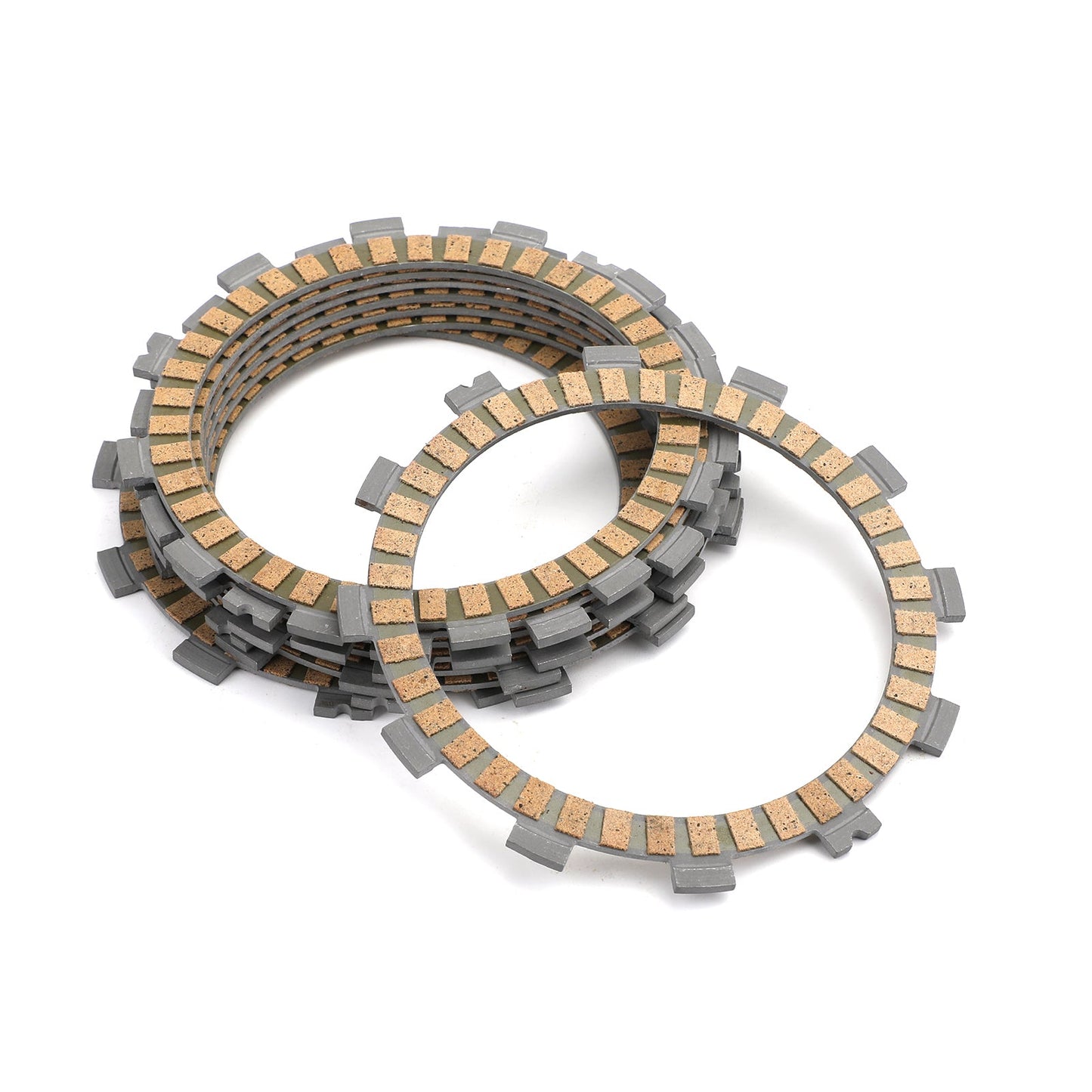Clutch Plate Kit - Friction & Steel Plates For Suzuki GSF400 M/N/P/S/VS/V-V/VZ-V Bandit GSX400 FJ/FK/FAK/FL GSXR400 J/RR/RAK/RL/RM/RN/RP/RS GSF400 K/NK/Z/VM/VZM/P/NP/VP/VZP/VR