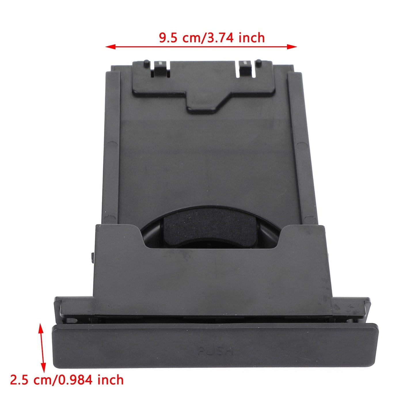 Black Dash Console Cup Holder For Toyota 1995-97 Land Cruiser LX450 55620-60010