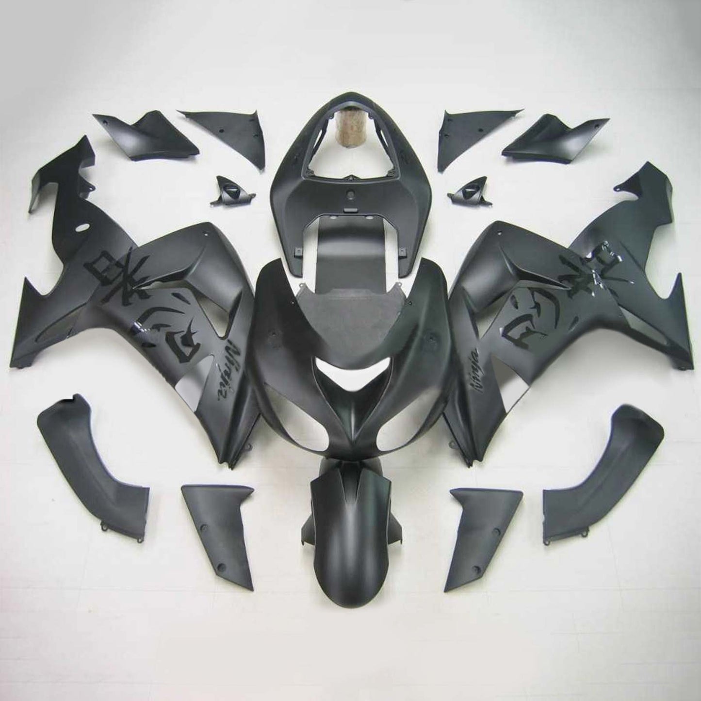 2006-2007 Kawasaki ZX10R Amotopart Injection Fairing Kit Bodywork Plastic ABS #108