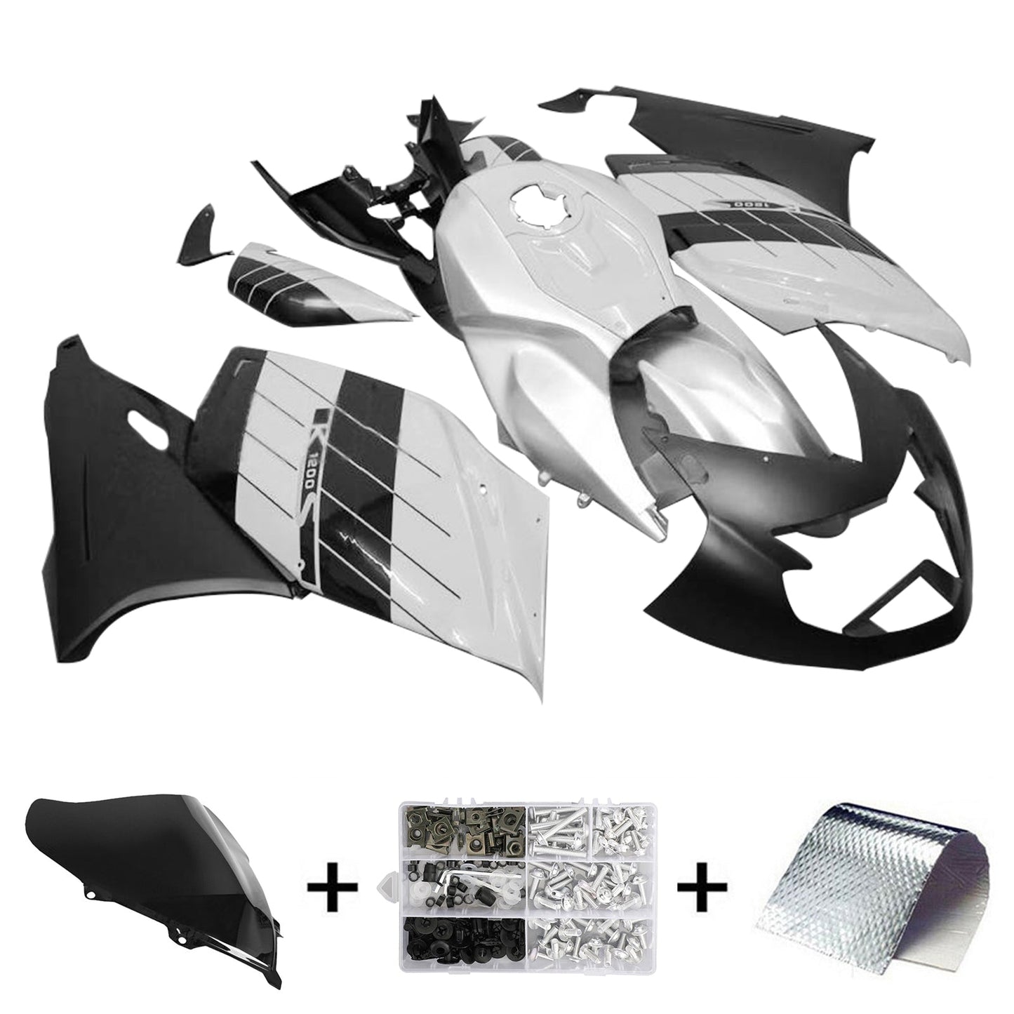 2005-2010 BMW K1200S Fairing Kit Bodywork Plastic ABS