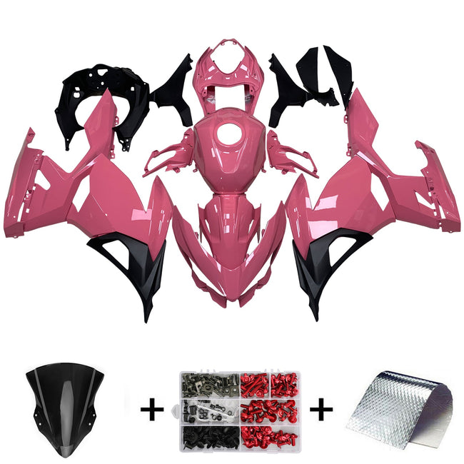 2018-2023=4 Kawasaki EX400 Ninja400 Fairing Kit Bodywork Plastic ABS