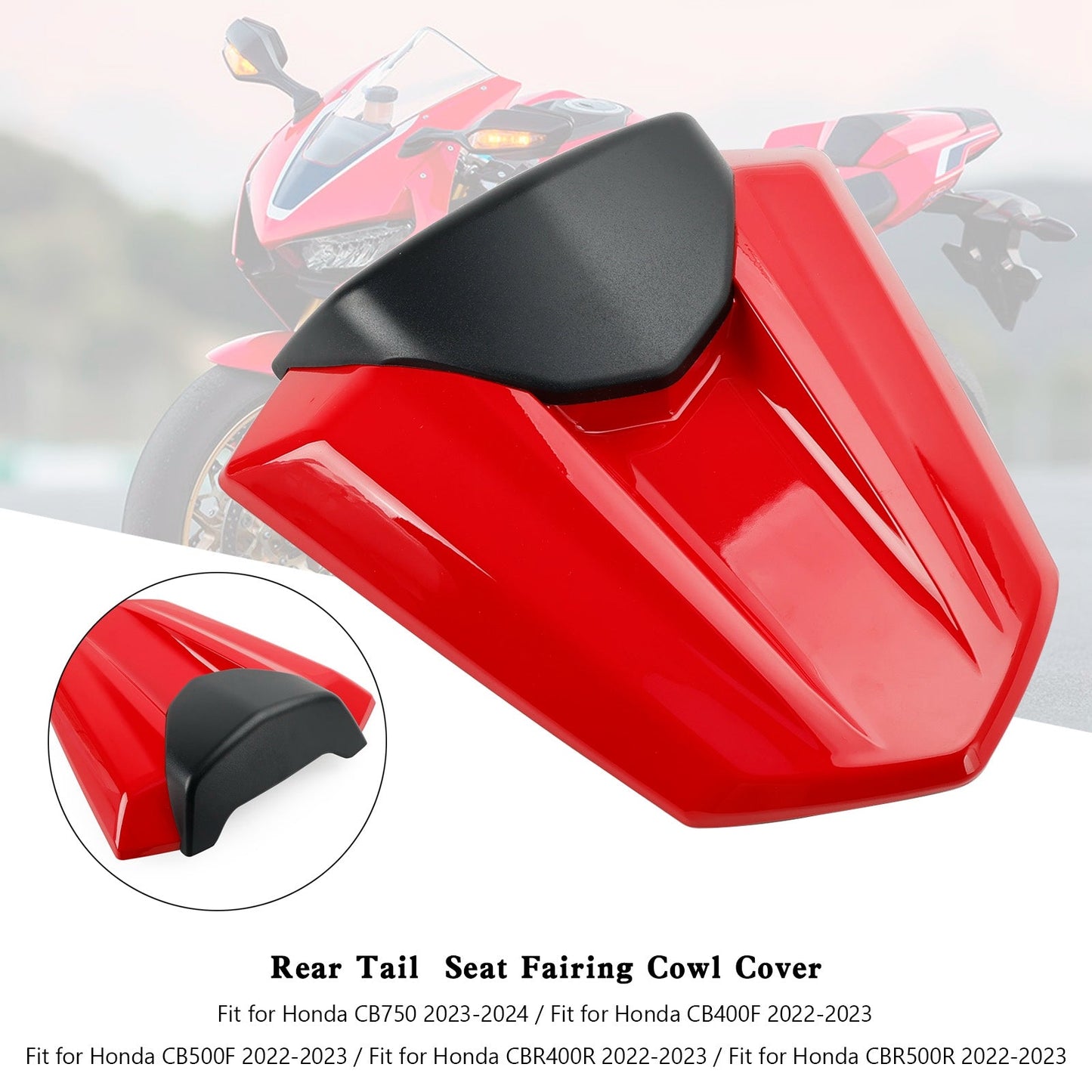 2023-2024 Honda CB750 Rear Tail Seat Fairing Cover