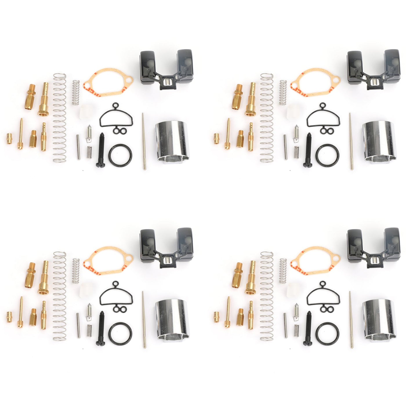 4x 28mm Motorcycle Carburetor Repair Rebuild Kit For PWK KEIHIN OKO Spare Jets