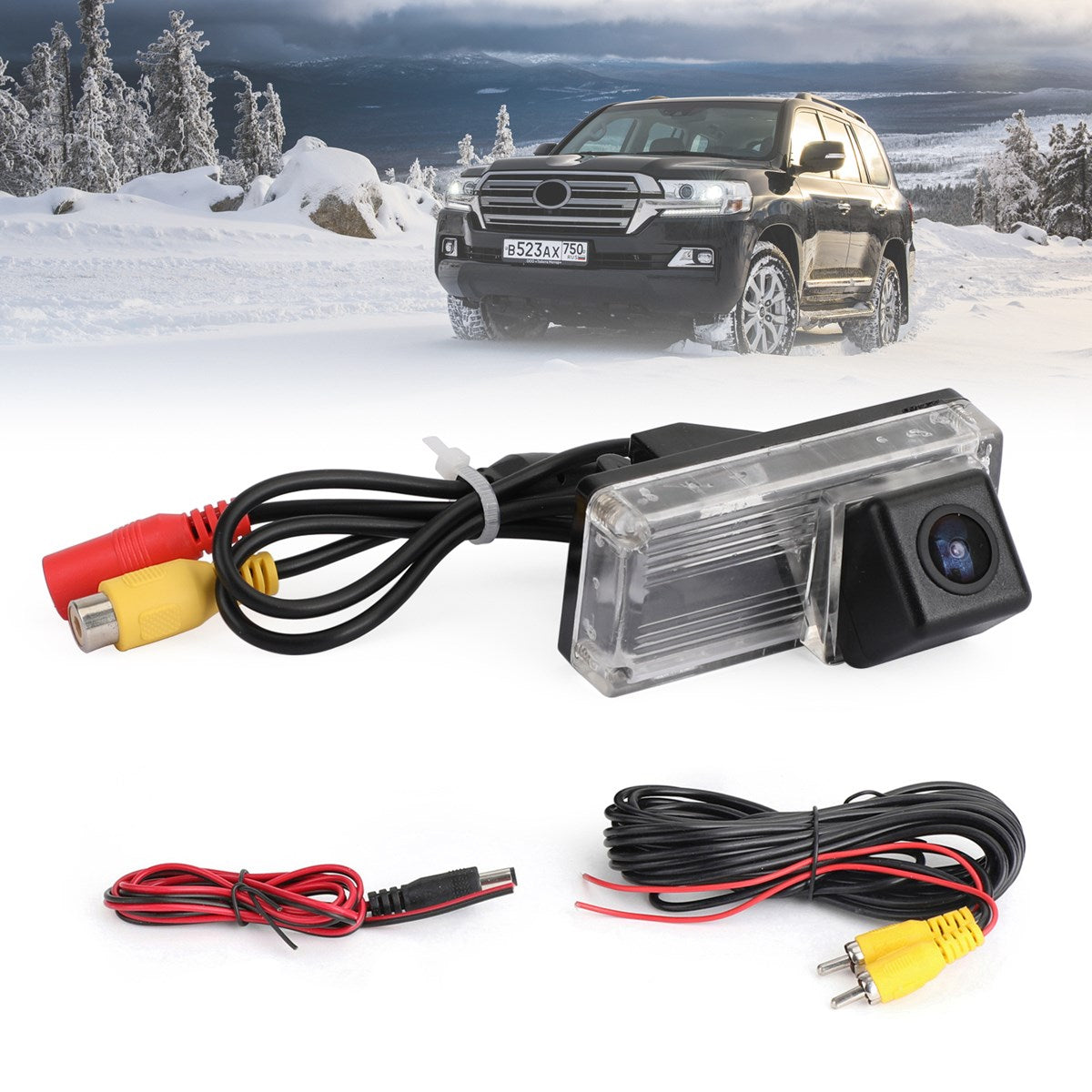 Reverse Backup Camera 170° Fit For Toyota Land Cruiser 70/100/200 Series