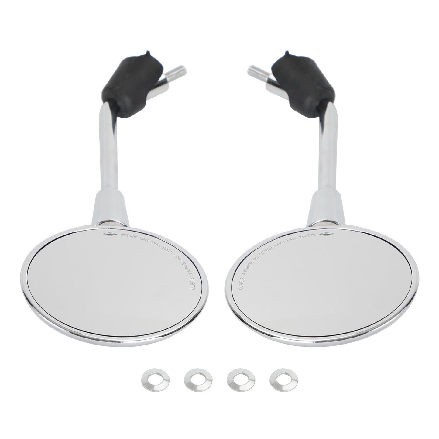 Rearview Mirror Chrome For Vespa Primavera 50 125 150 2014-2022 Left & Right