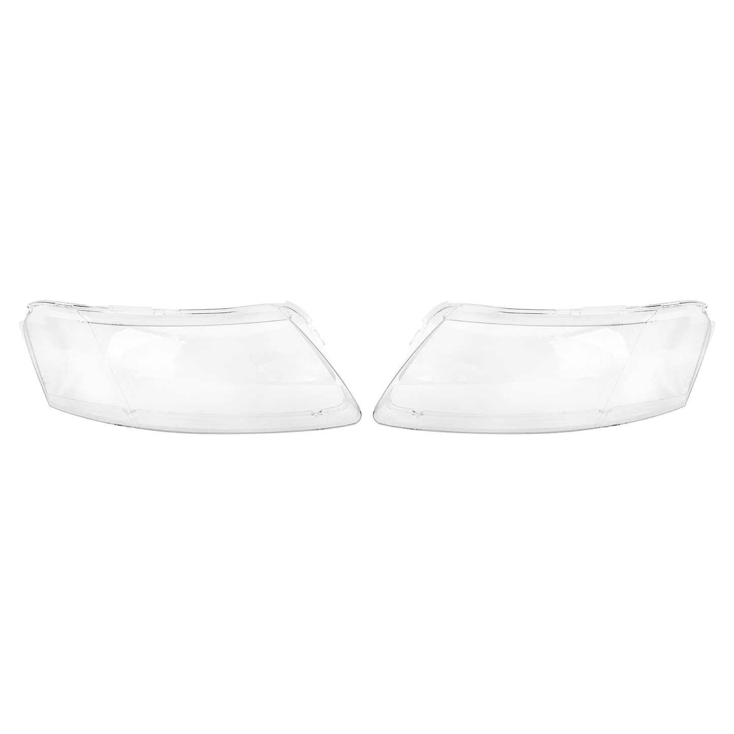 Audi A6 2006-2011 Left +Right Headlight Lens Plastic Cover Shell 4F0941003/04 Fedex Express