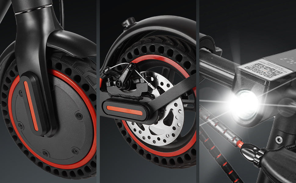 8.5" Folding Electric Scooter With app 350W 35KM Range 25km/h City Commute